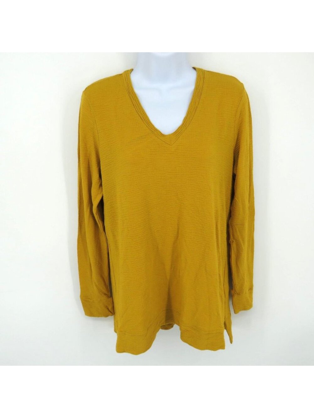 Adrianna Papell Womens Golden Rod Shirt Top Small NWT $49
